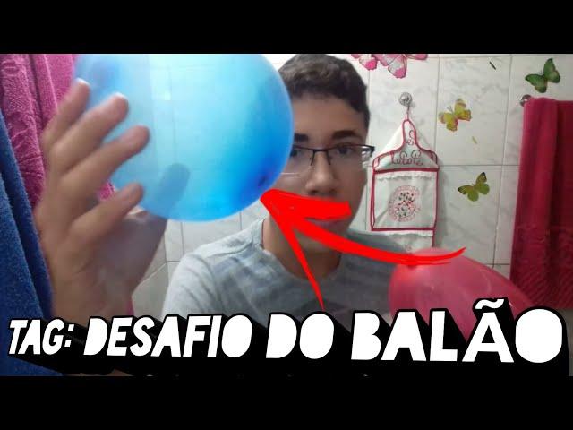 Desafio Do Balão #01 / Vlog