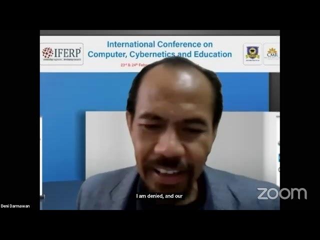 International Conference on Computer, Cybernetics and Education (ICCCE 2023) |  Day 2