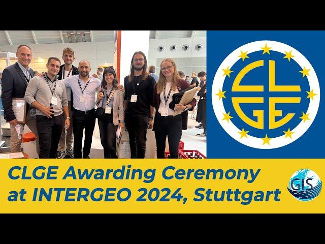 CLGE Young Surveyors’ Contest 2024 – winners announced at INTERGEO