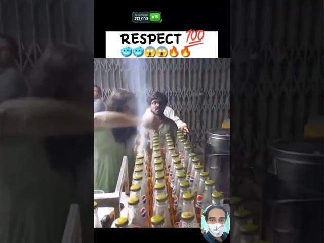 RESPECT     || Amazing respect 99k #shorts