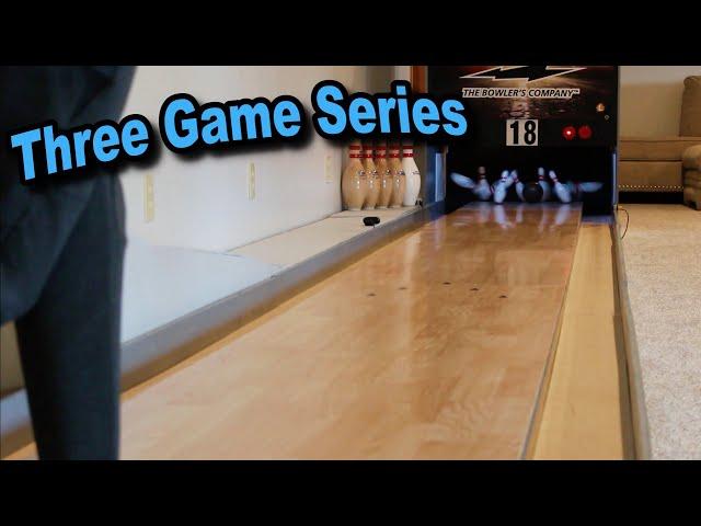 Mini Bowling Three Game Series | Update