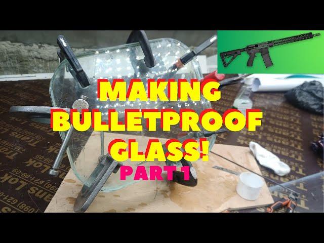 How To Make Armored Bulletproof Ballistic Armored Glass  diy