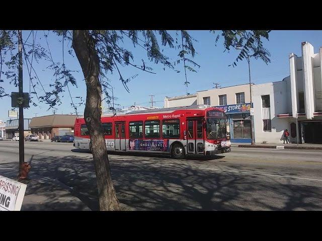 LACMTA 2004 NABI 45C LFW 8066 Compobus Line 751