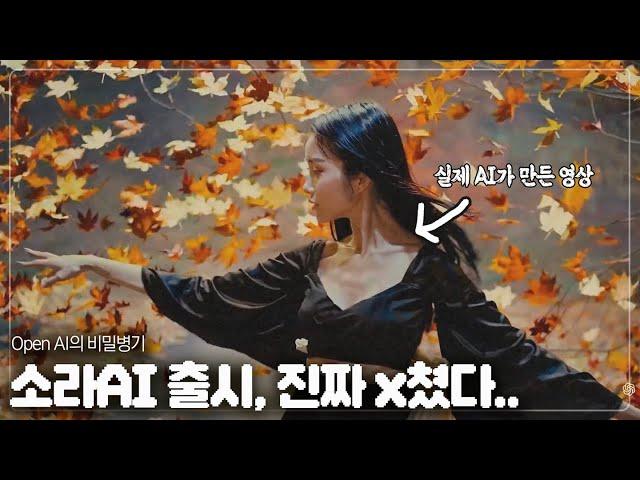 "월30만원" 소라AI로 영상 만들어본 후기. "이제 XX영상도 가능?" 사용법 정리