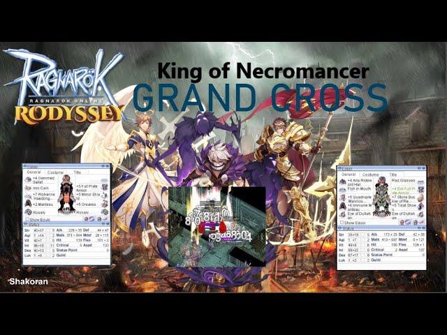 [ROdyssey] Grand Cross from 0 to Paladin 97→Cheapest Build to King of Necromancer | PRE-RENEWAL‍️