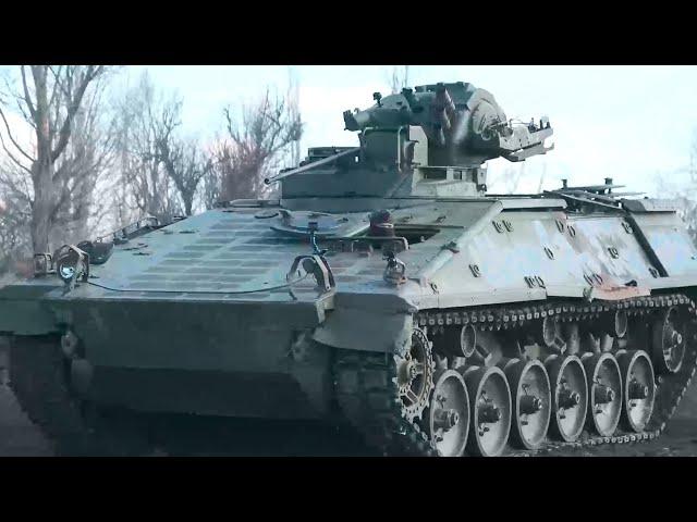 Impressions of a Russian mechanic from the Ukrainian Army Marder infantry fighting vehicle