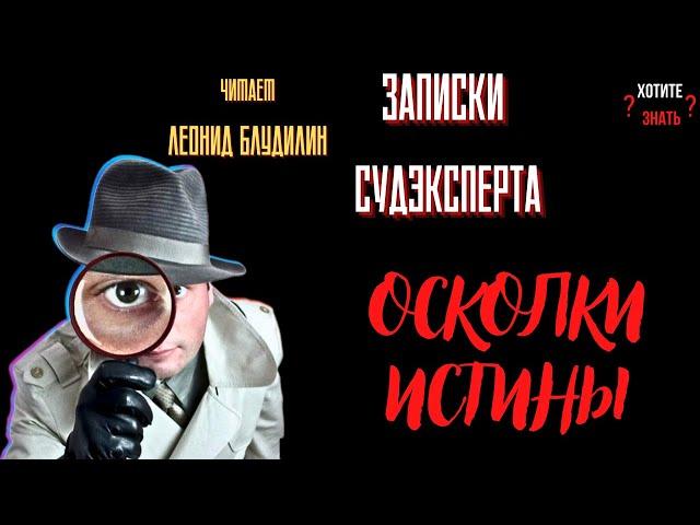 Записки Судэксперта: ОСКОЛКИ ИСТИНЫ. История№1