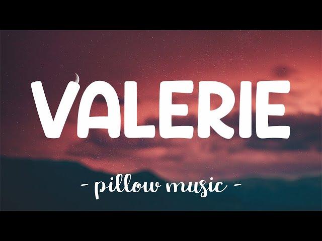 Valerie - Amy Winehouse (Lyrics) 