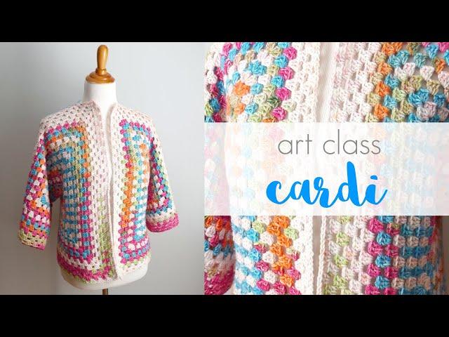 How To Crochet The Art Class Cardi