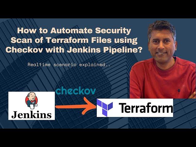 Automate Security Scan of Terraform files using Checkov with Jenkins Pipeline | Automate IAC scan