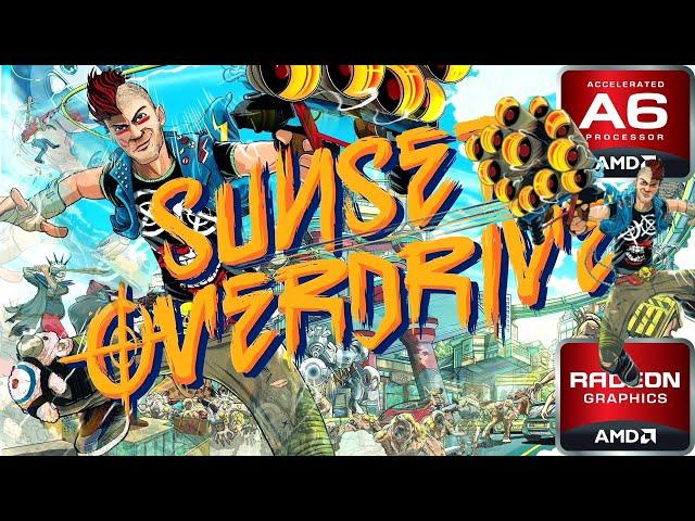 Sunset Overdrive (AMD A6, Radeon R4 Graphics) Low End PC (512MB)