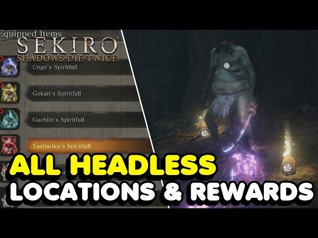 Sekiro - All Headless Mini-Boss Locations & Rewards In Sekiro: Shadows Die Twice