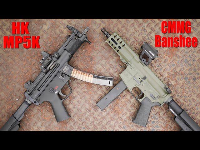 H&K MP5K Vs CMMG Banshee