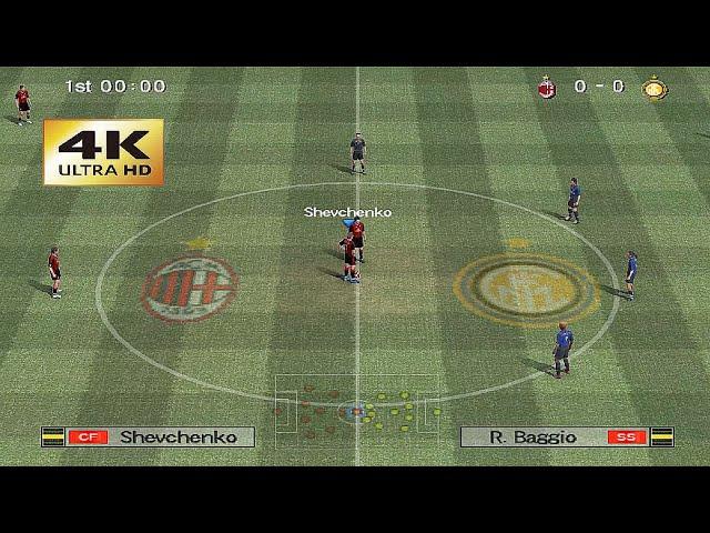 PES 6 - A.C. Milan 2002.2003 vs Inter Milan 1998.1999