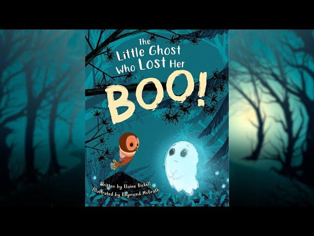 The Little Ghost Who Lost Her Boo!  A Cute Animated Read Aloud for Halloween with Moving Pictures!