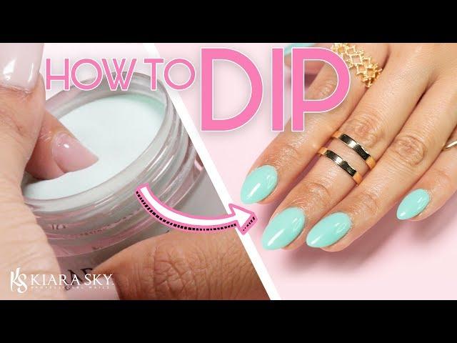 How to do Dip Powder for Beginners   Nail Tutorial  Dip Powder 101 