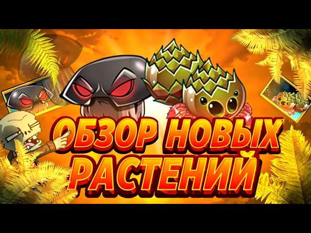 Двойной Обзор Новых Растений от Шутяры PvZ Гриб Судьбы и БластСпиннер (Doom-Shroom) и (BlastSpinner)