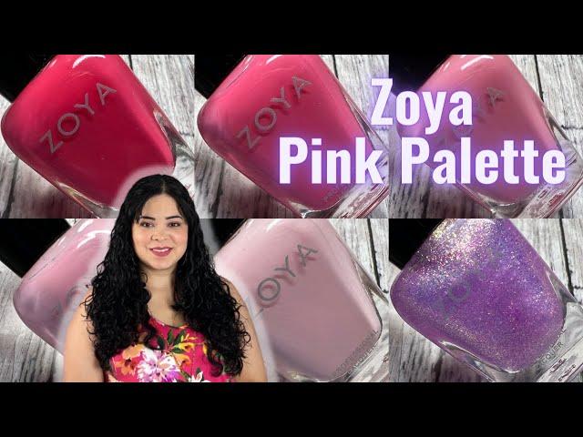 Zoya Pink Palette Summer 2022 Collection - Janixa - Nail Lacquer Therapy