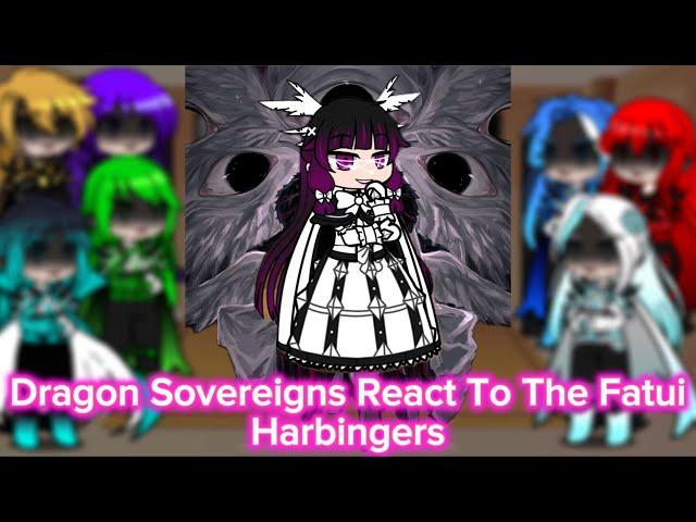 Dragon Sovereigns React To The Fatui Harbingers || Genshin Impact || Gacha Reaction.