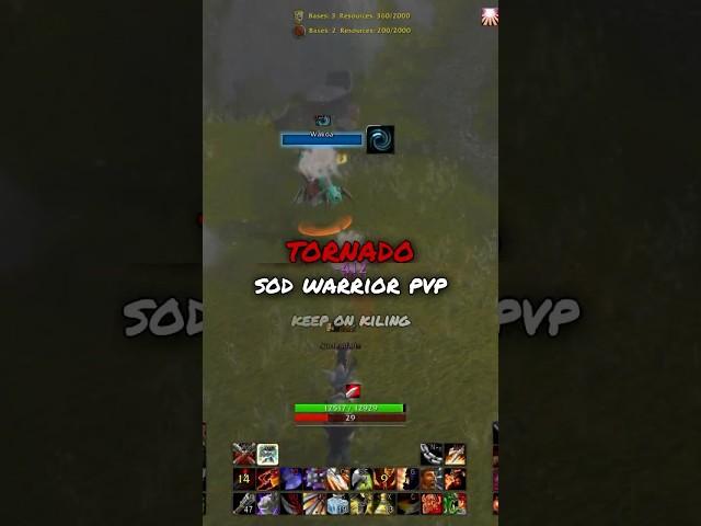 Tornado - SOD P7 - R14 Warrior PvP #sod #worldofwarcraft #warriorpvp #wow #wowpvp