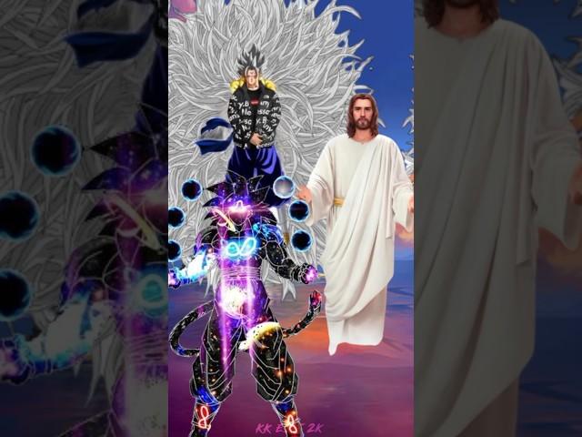 drip goku & omni god goku vs jesus || Jesus vs goku#goku #jesus #christian #dragonball