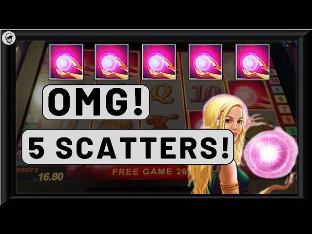  5 Scatters On Lucky Lady Charms  £2 Stake Casino Slots - What Will It Pay?