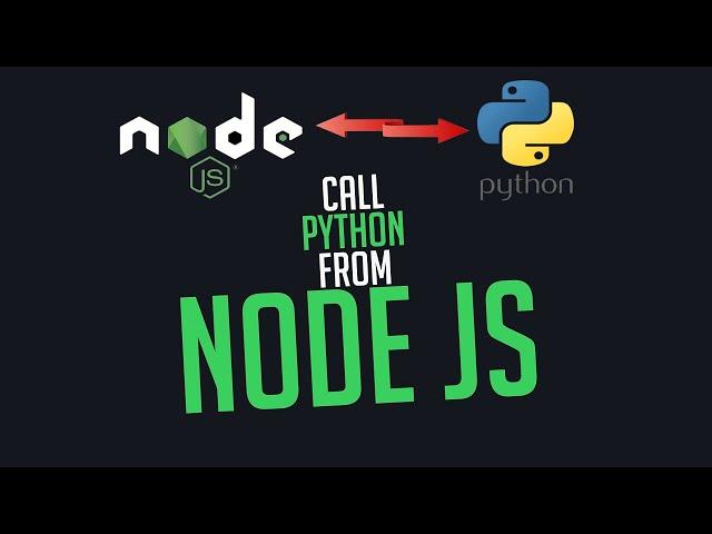 Execute Python Script From Node Js | Without Any External Library