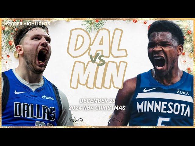 Dallas Mvaericks vs Minnesota Timberwolves Full Game Highlights | Dec 25 | 2025 NBA Season