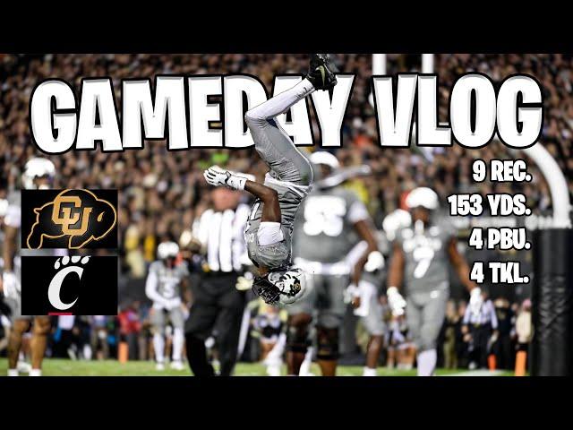 Travis Hunter Goes Off In Win Over Cincinnati - Setting Big 12 Records! (GAME-DAY VLOG)