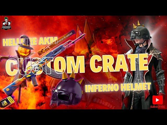 New Custom Crate Opening | Custom Crate Opening | Vampire Set | Inferno Rider Helmet | Hellfire AKM