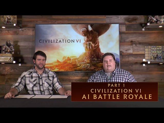 CIVILIZATION VI - AI Battle Royale (Part 1)