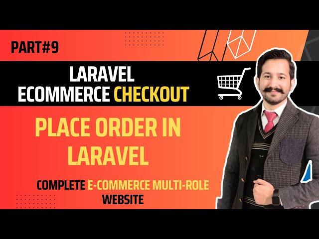 Laravel Ecommerce Checkout Tutorial| Place Order in Laravel| Laravel Tutorials