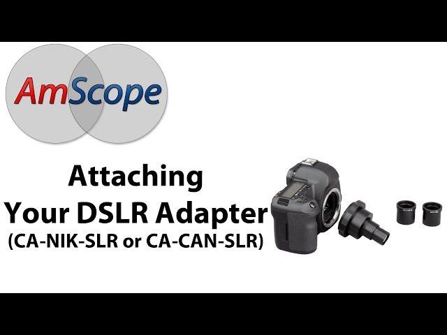 Microscope Expert - Attaching DSLR Camera to Microscope