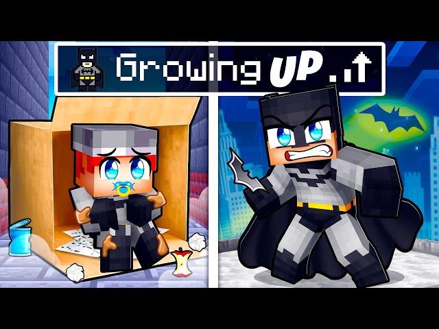 Growing Up as BATMAN in Minecraft!