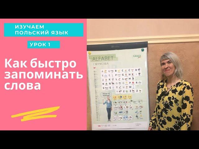 Польский язык как быстро запоминать слова