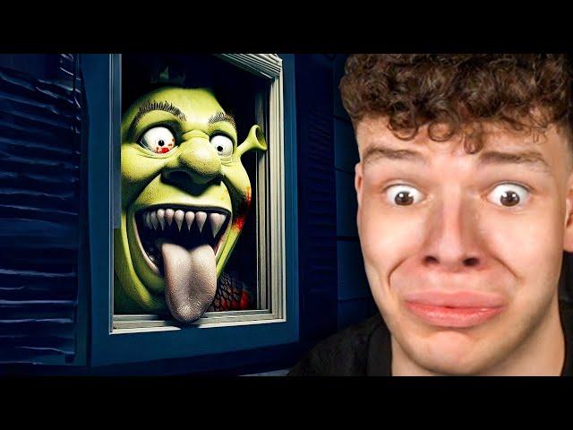 In Shrek's Hütte Hätte Ich NICHT Übernachten Sollen... [Shrek in the Shadows | Horror Game]