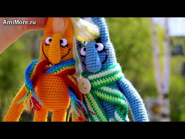 Амигуруми: схема Майский заяц. Игрушки вязаные крючком - Free crochet patterns.