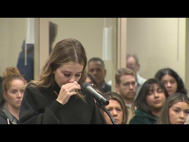 Rylee Goodrich's best friend speaks at Joseph Jimenez sentencing