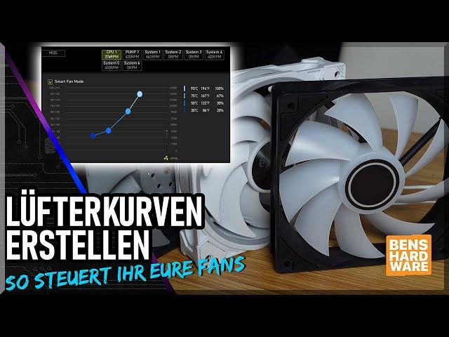 Der ULTIMATIVE LÜFTERKURVE GUIDE! So könnt Ihr ALLE LÜFTER inkl. GPU in eurem SYSTEM STEUERN!