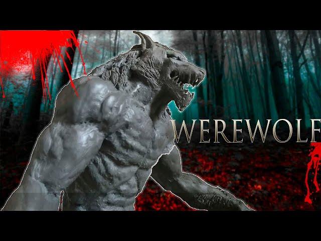 Как слепить ОБОРОТНЯ/ The werewolf from clay / Скульптура оборотня