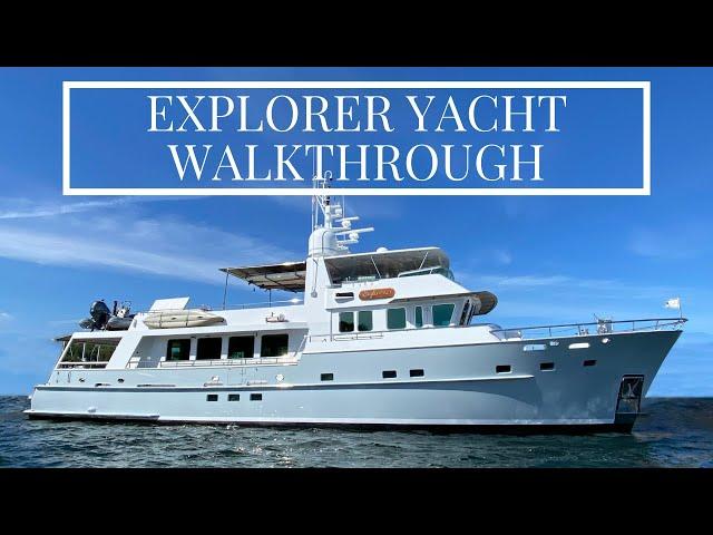 GAYLE FORCE | 29.24M/96' Bloemsma Van Breemen Dutch Explorer Yacht for sale – Yacht Walkthrough