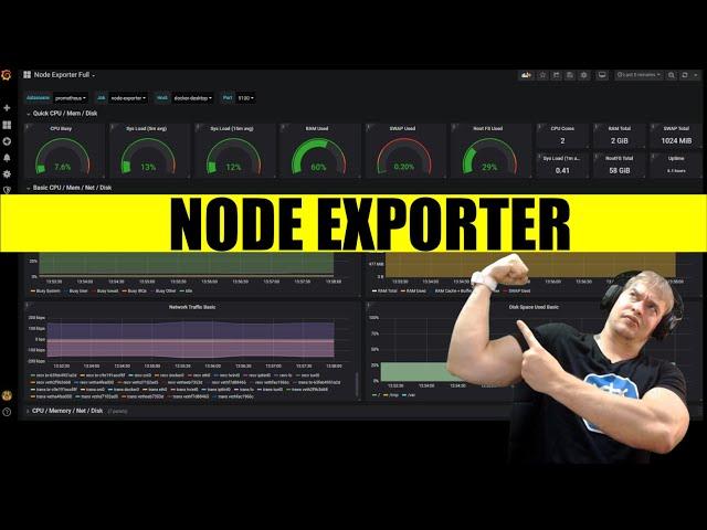 Monitor Linux machines with node-exporter on Kubernetes