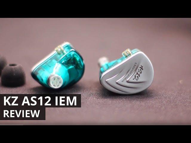 KZ AS12 - 6 Balanced Armature 12 Units IEM REVIEW