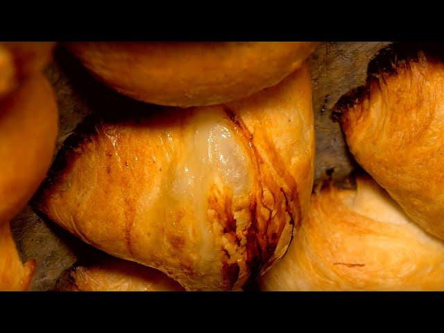 Samosa — most popular street food in Uzbekistan