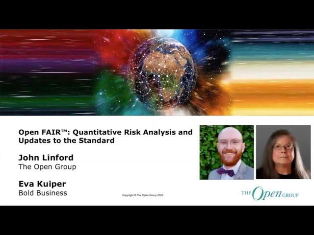 Open FAIR™: Quantitative Risk Analysis and Updates to the Standard