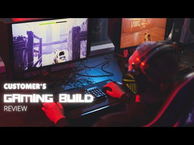 WHITE GAMING BUILD REVIEW  |XEONCITY| #fyp #gaming #gamingvideos #review #viral #setup #xeoncity