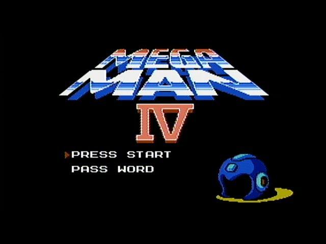 Mega Man 4 (Capcom, 1992) - NES Gameplay