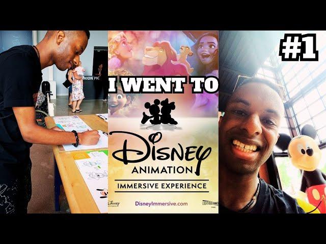 I Went to the Disney Animation Immersive Experience in London, ON! (Part 1)