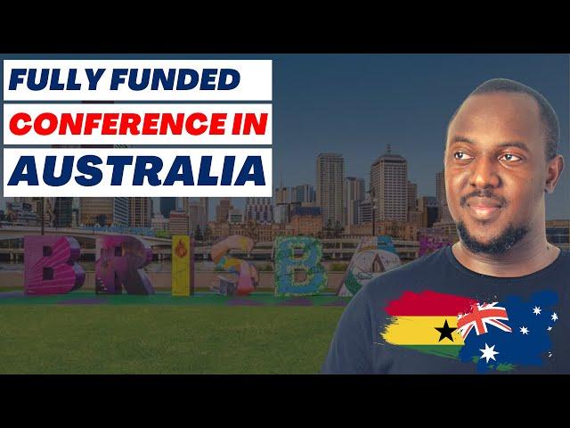 Visit Australia in 2023: Fully Funded Conference for IAS - Apply Now!