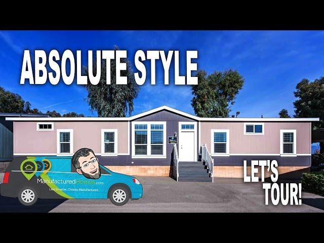 A GORGEOUS Manufactured Home with Absolute Style! Let's take a Home Tour!